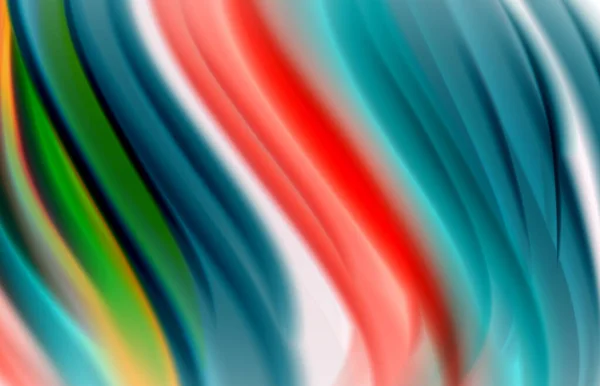 Fondo abstracto - ondas de gradiente de color fluido, con efecto de línea de movimiento dinámico. Ilustración de vectores para fondos de pantalla, Banner, Fondo, Tarjeta, Ilustración de libros, landing page — Archivo Imágenes Vectoriales