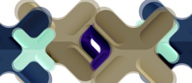 Parlak renkli plastik stil çapraz kompozisyonu, x şekli tasarımı, tekno geometrik modern soyut arkaplan. Moda soyut yerleşim şablonu