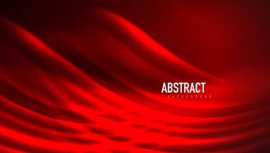 Akışkan dalga çizgileri arka plan. İş veya teknoloji sunumu, İnternet posteri veya web broşürü kapağı, duvar kağıdı için modaya uygun soyut düzen şablonu