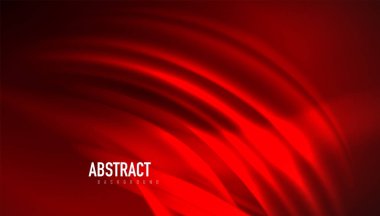 Akışkan dalga çizgileri arka plan. İş veya teknoloji sunumu, İnternet posteri veya web broşürü kapağı, duvar kağıdı için modaya uygun soyut düzen şablonu