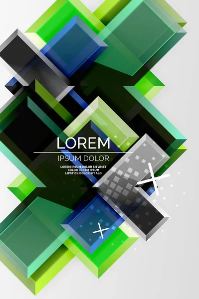 Metalen pijl vorm achtergrond. Abstracte geometrische achtergrond met 3D-effect compositie Voor Wallpaper, Banner, Achtergrond, Kaart, Boek Illustratie, landing page — Stockvector