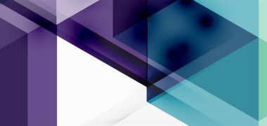 Geometrik soyut arkaplan, mozaik üçgen ve altıgen şekiller. İş veya teknoloji sunumu, İnternet posteri veya web broşürü kapağı, duvar kağıdı için modaya uygun soyut düzen şablonu