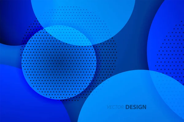 Cercles abstraits, fond moderne, bulles néon motion techno design pour Fond d'écran, Bannière, Fond, Carte, Illustration de livre, page de renvoi — Image vectorielle