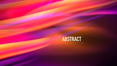 Akışkan dalga çizgileri arka plan. İş veya teknoloji sunumu, İnternet posteri veya web broşürü kapağı, duvar kağıdı için modaya uygun soyut düzen şablonu