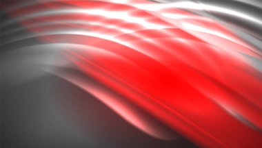 Yaratıcı sıvı dalga çizgileri soyut arkaplan. İş veya teknoloji sunumu, İnternet posteri veya web broşürü kapağı, duvar kağıdı için modaya uygun soyut düzen şablonu