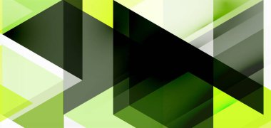 Geometrik soyut arkaplan, mozaik üçgen ve altıgen şekiller. İş veya teknoloji sunumu, İnternet posteri veya web broşürü kapağı, duvar kağıdı için modaya uygun soyut düzen şablonu