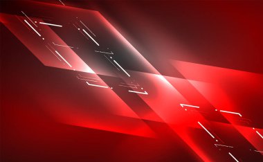 Dinamik neon parlak, soyut bir arkaplan. İş veya teknoloji sunumu, İnternet posteri veya web broşürü kapağı, duvar kağıdı için modaya uygun soyut düzen şablonu