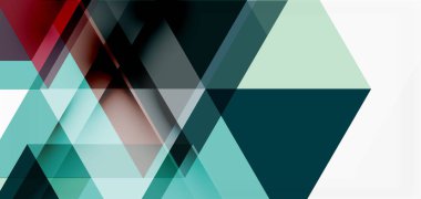 Geometrik soyut arkaplan, mozaik üçgen ve altıgen şekiller. İş veya teknoloji sunumu, İnternet posteri veya web broşürü kapağı, duvar kağıdı için modaya uygun soyut düzen şablonu