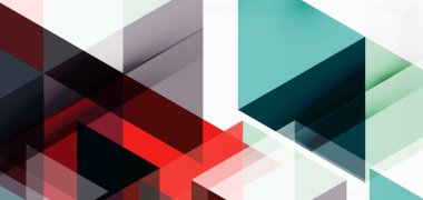 Geometrik soyut arkaplan, mozaik üçgen ve altıgen şekiller. İş veya teknoloji sunumu, İnternet posteri veya web broşürü kapağı, duvar kağıdı için modaya uygun soyut düzen şablonu