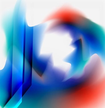 Sıvı sıvı renk soyut arkaplan, parlak renkli şekiller. Duvar kağıdı, bayrak, arkaplan, kart, kitap illüstrasyonu, iniş sayfası için tekno fütüristik vektör soyut arkaplan