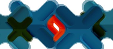 Parlak renkli plastik stil çapraz kompozisyonu, x şekli tasarımı, tekno geometrik modern soyut arkaplan. Moda soyut yerleşim şablonu