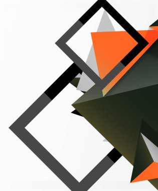 Soyut arkaplan, mozaik 3d üçgen bileşimi, düşük polimerli tasarım. Duvar Kağıdı, Sancak, Arkaplan, Kart, Kitap İllüstrasyonu, İniş Sayfası