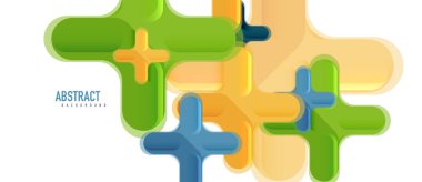 Parlak renkli plastik stil çapraz kompozisyonu, x şekli tasarımı, tekno geometrik modern soyut arkaplan. Moda soyut yerleşim şablonu