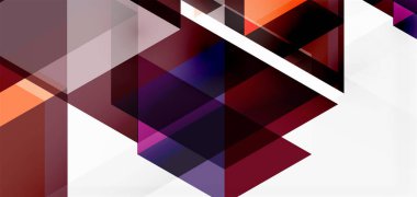 Geometrik soyut arkaplan, mozaik üçgen ve altıgen şekiller. İş veya teknoloji sunumu, İnternet posteri veya web broşürü kapağı, duvar kağıdı için modaya uygun soyut düzen şablonu