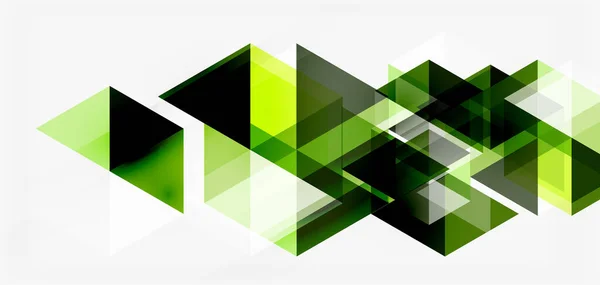 Геометрический абстрактный фон, мозаичный треугольник и шестиугольные фигуры. Модный абстрактный шаблон макета для бизнес-презентации или презентации технологий, интернет-плакат или обложка веб-брошюры, обои — стоковый вектор
