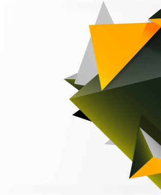 Soyut arkaplan, mozaik 3d üçgen bileşimi, düşük polimerli tasarım. Duvar Kağıdı, Sancak, Arkaplan, Kart, Kitap İllüstrasyonu, İniş Sayfası