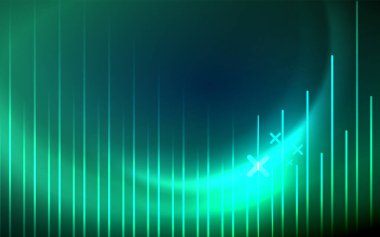 Soyut arkaplan - Duvar Kağıdı, Banner, Arkaplan, Kart, Kitap İllüstrasyonu, İniş Sayfası için mavi neon çizgi tasarımı