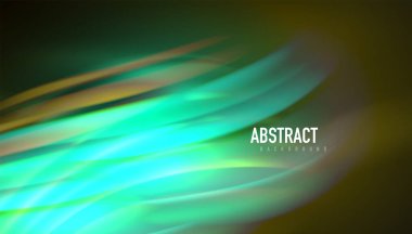 Akışkan dalga çizgileri arka plan. İş veya teknoloji sunumu, İnternet posteri veya web broşürü kapağı, duvar kağıdı için modaya uygun soyut düzen şablonu