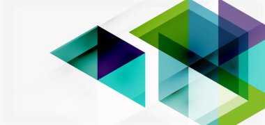 Geometrik soyut arkaplan, mozaik üçgen ve altıgen şekiller. İş veya teknoloji sunumu, İnternet posteri veya web broşürü kapağı, duvar kağıdı için modaya uygun soyut düzen şablonu