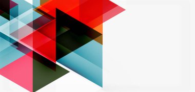 Geometrik soyut arkaplan, mozaik üçgen ve altıgen şekiller. İş veya teknoloji sunumu, İnternet posteri veya web broşürü kapağı, duvar kağıdı için modaya uygun soyut düzen şablonu