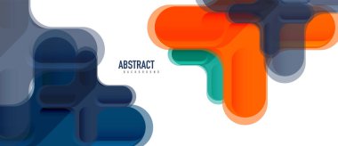 Parlak renkli plastik stil çapraz kompozisyonu, x şekli tasarımı, tekno geometrik modern soyut arkaplan. Moda soyut yerleşim şablonu