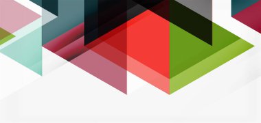 Geometrik soyut arkaplan, mozaik üçgen ve altıgen şekiller. İş veya teknoloji sunumu, İnternet posteri veya web broşürü kapağı, duvar kağıdı için modaya uygun soyut düzen şablonu