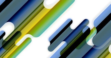 Soyut sıvı çizgiler geometrik arkaplan