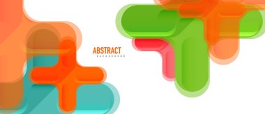 Parlak renkli plastik stil çapraz kompozisyonu, x şekli tasarımı, tekno geometrik modern soyut arkaplan. Moda soyut yerleşim şablonu