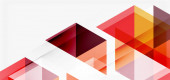 Geometrické abstraktní pozadí, mozaický trojúhelník a šestiúhelníkové tvary. Moderní abstraktní šablona pro obchodní nebo technologickou prezentaci, internetový plakát nebo webový obal brožury, tapety