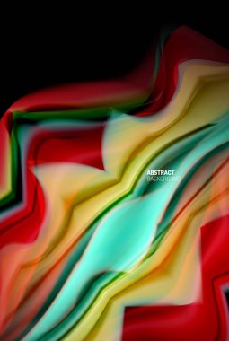 Sıvı gradyanlar soyut arkaplan, duvar kağıdı, bayrak, arkaplan, kart, kitap illüstrasyonu, iniş sayfası için renk dalgası poster tasarımı