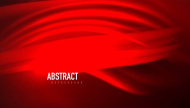 Akışkan dalga çizgileri arka plan. İş veya teknoloji sunumu, İnternet posteri veya web broşürü kapağı, duvar kağıdı için modaya uygun soyut düzen şablonu