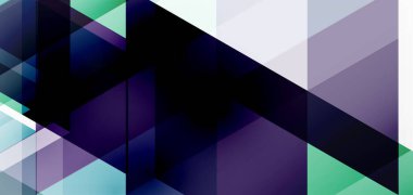 Geometrik soyut arkaplan, mozaik üçgen ve altıgen şekiller. İş veya teknoloji sunumu, İnternet posteri veya web broşürü kapağı, duvar kağıdı için modaya uygun soyut düzen şablonu