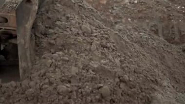 Buldozer Wworking, parça-tipi yükleyici Paletler-Düzleme paleti tarak makinası Hafriyat işi