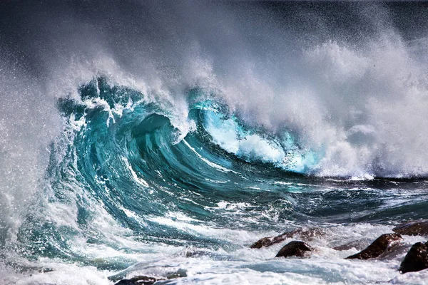 Oceánu vlnu — Stock fotografie