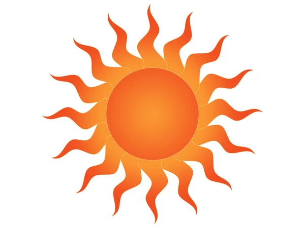 Symbol of the sun — Stock Photo, Image