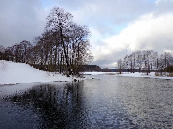 Le paysage hivernal — Photo