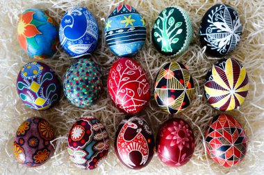 Ukrayna Paskalya yumurtaları - Pysanka