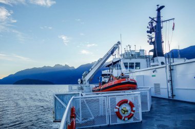 Gündoğumunda Vancouver Feribotları