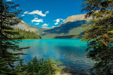 Emerald Gölü, Yoho Milli Parkı, Bc, Kanada