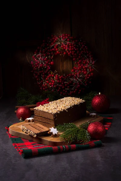 Filled Gingerbread Close — Stock Photo, Image