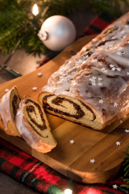 haşhaş kek yakın çekim 