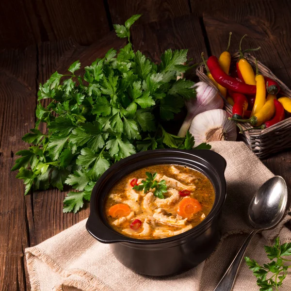 Lehçe Flaczki yakın çekim 