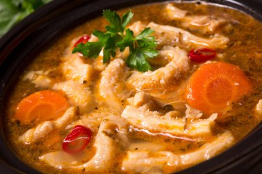 Lehçe Flaczki yakın çekim 