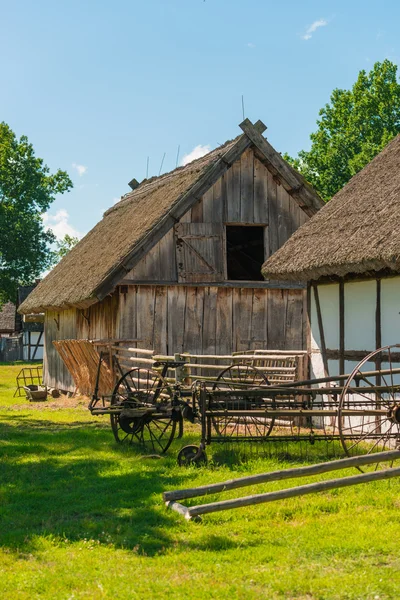 Lengyel etno-falu — Stock Fotó