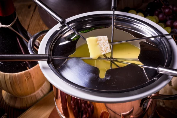 Ingredienser för frukt fondue — Stockfoto