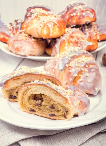 Martin croissants from Poznan — Stock Photo, Image