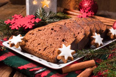 Gingerbread beyaz tepsi