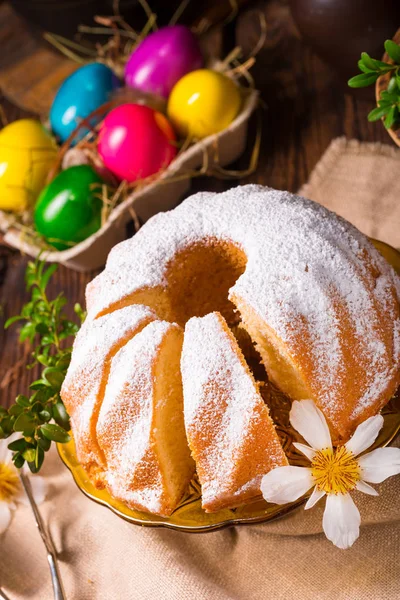 Finom húsvéti sütemény — Stock Fotó