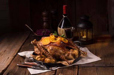 Gevrek kızartma kaz