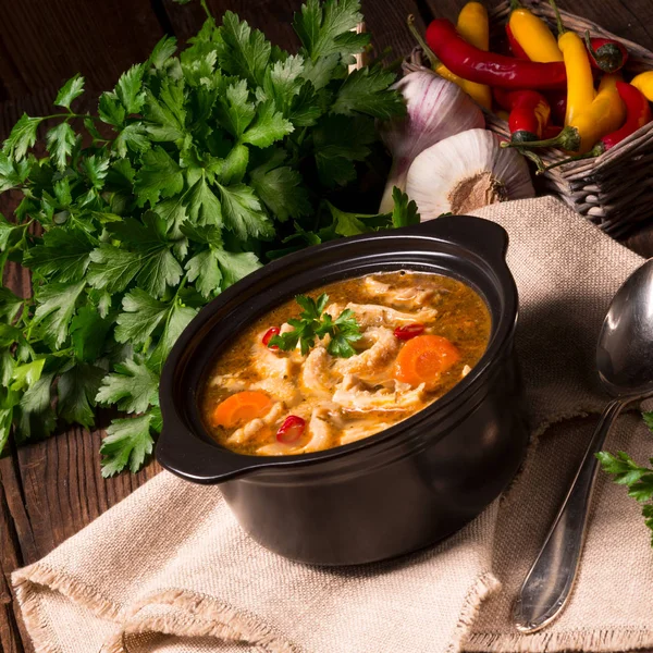 Sopa tradicional de callos —  Fotos de Stock